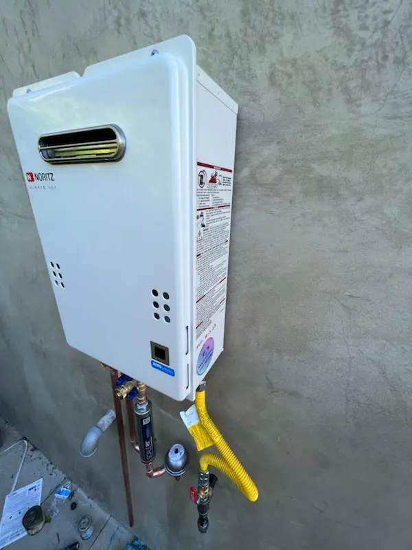 Tankless water heater installation for Elizabeth Port homes